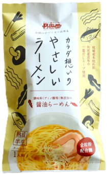 健康を意識した、化学調味料不使用ラーメンシリーズ