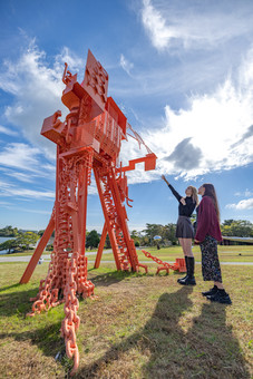 ギネス世界記録TMに認定された野外彫刻展「UBEビエンナーレ（現代日本彫刻展）」